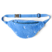 Studio noos teddy mini fanny pack light blue moon voor kinderen geborduurde maantjes